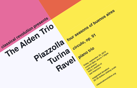Piazzolla · Turina · Ravel